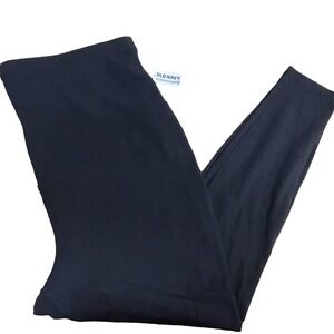 Old Navy Active Womens Maternity Leggings XXL Black Go-Dry Athletic Pants